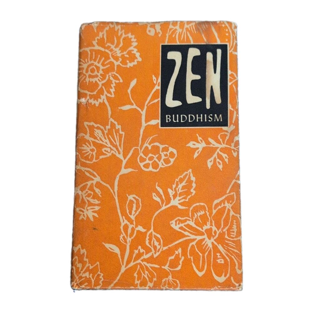 VTG 1959 Zen Buddhism Peter Pauper Press Hardcover W/ Dust Jacket Mid Century
